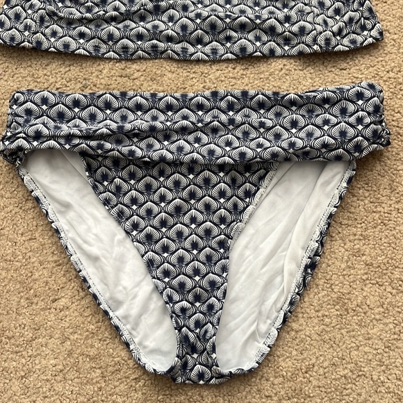 Bond-eye Wireless Adjustable Straps Tankini Swimsuit Set Size 6 D/DD - Picture 3 of 9